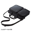 BAG-P23BK 衝撃吸収PCケース(13.3インチワイド・ブラック) BAG-P23BK / 衝撃吸収PCケース(13.3インチワイド・ブラック)