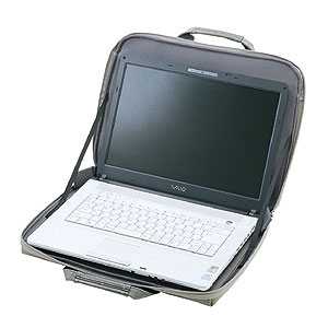 BAG-P5SV / 衝撃吸収PCケース(15.4インチワイド）