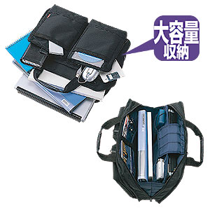 BAG-POCKET20B / PCブリーフケース（ブラック）