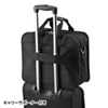 BAG-SL01BK / セキュリティビジネスバッグ（15.6インチワイド・ダブル・ブラック）