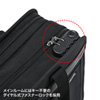 BAG-SL01BK セキュリティビジネスバッグ(15.6インチワイド・ダブル・ブラック) BAG-SL01BK / セキュリティビジネスバッグ(15.6インチワイド・ダブル・ブラック)