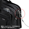 BAG-SL01BK セキュリティビジネスバッグ(15.6インチワイド・ダブル・ブラック) BAG-SL01BK / セキュリティビジネスバッグ(15.6インチワイド・ダブル・ブラック)