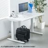 BAG-STN001BKN キャスター付き鞄スタンド(ブラック) BAG-STN001BKN / キャスター付き鞄スタンド(ブラック)