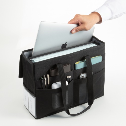 BAG-TW11BK / ミーティングバッグ(フタ付き)