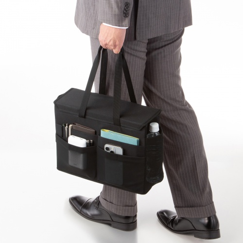 BAG-TW11BK / ミーティングバッグ(フタ付き)