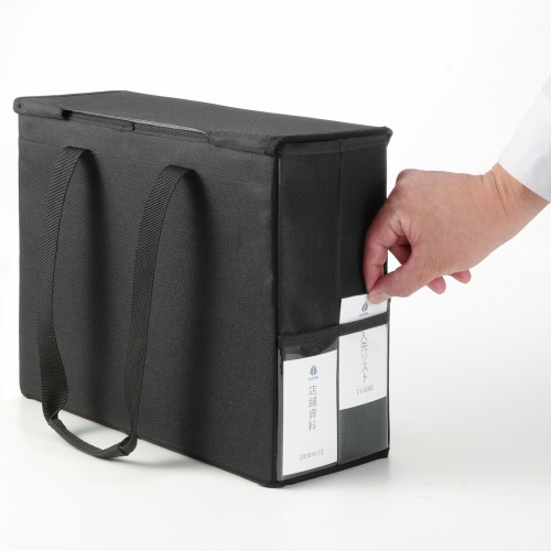 BAG-TW11BK / ミーティングバッグ(フタ付き)