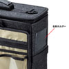 BAG-TW1BK-BG テレワークBOXバッグ(内装/ベージュ) BAG-TW1BK-BG / テレワークBOXバッグ(内装/ベージュ)