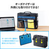 BAG-TW1BK-BL テレワークBOXバッグ(内装/ブルー) BAG-TW1BK-BL / テレワークBOXバッグ(内装/ブルー)