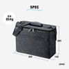 BAG-TW1BK-BL テレワークBOXバッグ(内装/ブルー) BAG-TW1BK-BL / テレワークBOXバッグ(内装/ブルー)