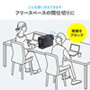 BAG-TW1BK-BL テレワークBOXバッグ(内装/ブルー) BAG-TW1BK-BL / テレワークBOXバッグ(内装/ブルー)