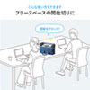 BAG-TW3BL テレワークモバイルバッグ(ブルー) BAG-TW3BL / テレワークモバイルバッグ(ブルー)