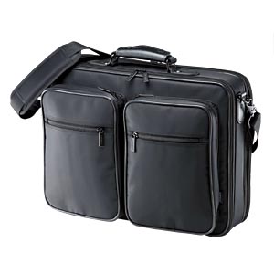 BAG-U17BKN / PCキャリングバッグ(16.4インチワイド対応・ダブル・ブラック)