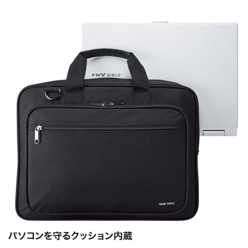 BAG-U52BK2 / PCキャリングバッグ（15.6インチワイド・シングル・ブラック）