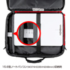 BAG-U54BK PCキャリングバッグ(16.4インチワイド対応) BAG-U54BK / PCキャリングバッグ(16.4インチワイド対応)