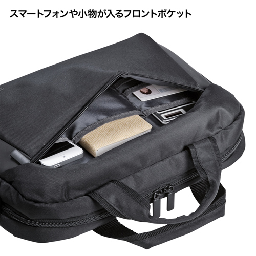 BAG-U58BK / PCキャリングバッグ（11.6インチワイド・ブラック）