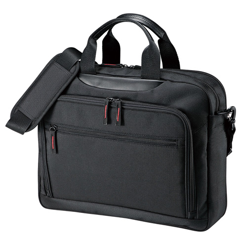 BAG-W1BKN / マチ拡張PCバッグ（14インチワイド対応・ブラック）