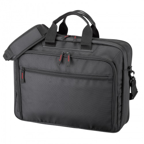 BAG-W4BK / マチ拡張PCバッグ（15.6インチワイド・ブラック）