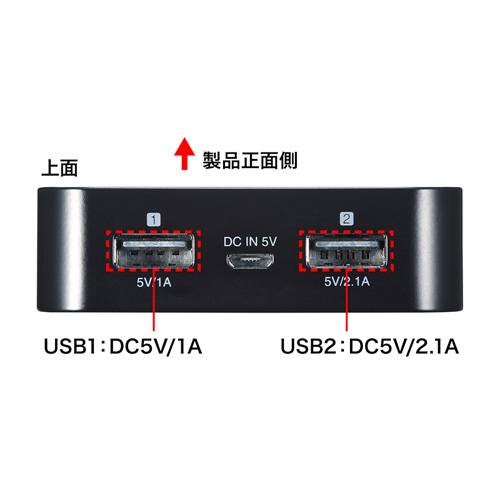 BTL-RDC10BK / モバイルバッテリー（デジタル電池残量表示・13000mAh・ブラック）