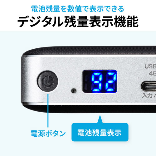 BTL-RDC15 / USB Power Delivery対応モバイルバッテリー