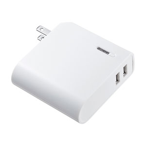 BTL-RDC17W / AC充電器一体型モバイルバッテリー(5200mAh)