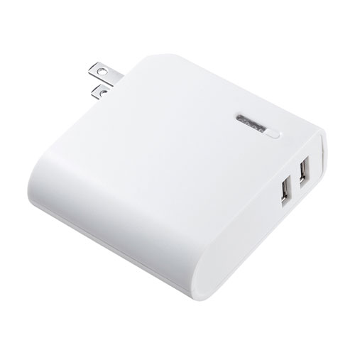 BTL-RDC17W【AC充電器一体型モバイルバッテリー（5200mAh）】【PSE適合