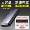BTL-RDC29 モバイルバッテリー(20000mAh・PD20W) BTL-RDC29 / モバイルバッテリー(20000mAh・PD20W)