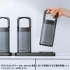 BTL-RDC36CTR ハンドル一体型モバイルバッテリー専用充電トレイ(2台置き用) BTL-RDC36CTR / ハンドル一体型モバイルバッテリー専用充電トレイ(2台置き用)