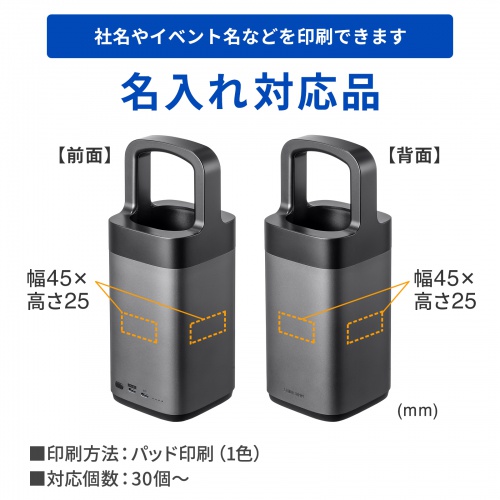 BTL-RDC36 / USB PD対応ハンドル一体型モバイルバッテリー（67000mAh）