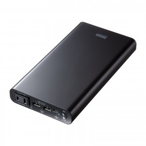 スマホアクセサリー Ttk SANWA SUPPLY BTL-RDC16MG BLACK BTL-RDC16MG【モバイルバッテリー（AC・USB出力対応・マグネット