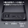 BTL-RDC43 モバイルバッテリー(27500mAh・AC85W・PD65W) BTL-RDC43 / モバイルバッテリー(27500mAh・AC85W・PD65W)
