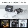 BTL-RDC45 ポータブル電源(102.4Wh・AC200W) BTL-RDC45 / ポータブル電源(102.4Wh・AC200W)