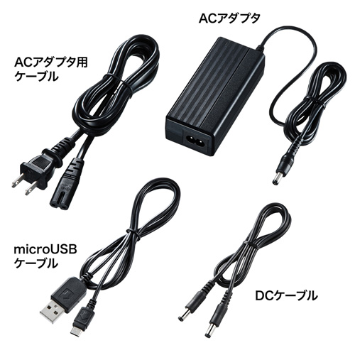 BTL-RDC6N / USB充電ポート付きノートパソコン用モバイルバッテリー