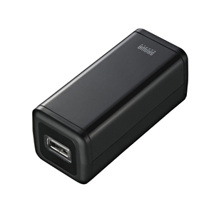 BTN-DC2BK / USB出力付ポータブルバッテリー電源(ブラック)