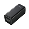 BTN-DC2BK USB出力付ポータブルバッテリー電源(ブラック) BTN-DC2BK / USB出力付ポータブルバッテリー電源(ブラック)