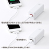 BTN-DC2NBK USB出力付きポータブルバッテリー電源 BTN-DC2NBK / USB出力付きポータブルバッテリー電源