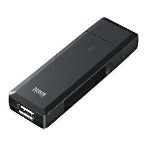 BTN-RDC1BK / USB出力付ポータブルバッテリー充電器(ブラック)