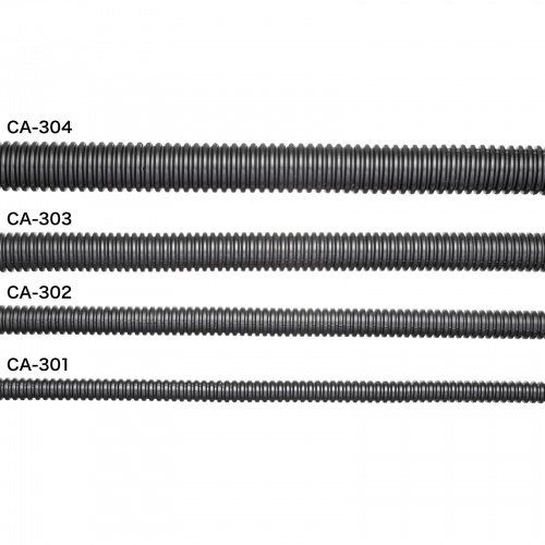 CA-301 / コルゲートチューブ（ブラック・2m巻き・内寸直径5.6mm）