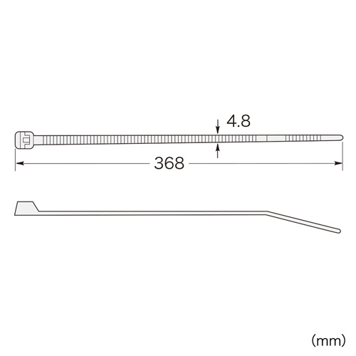 CA-605N / ケーブルタイ（長さ368mm・10本入り）