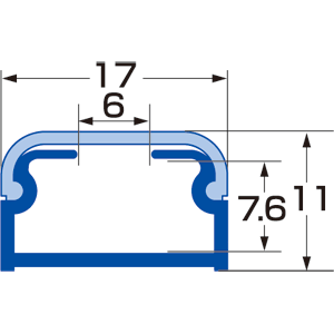 CA-F17BR / ケーブルカバー