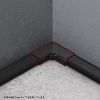CA-KK17BKL CA-KK17BK用ケーブルカバー(幅17mm、L型、ブラック) CA-KK17BKL / CA-KK17BK用ケーブルカバー(幅17mm、L型、ブラック)
