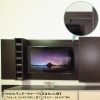 CA-KK17BK / 壁用ケーブルモール（幅17mm、角型、ブラック）