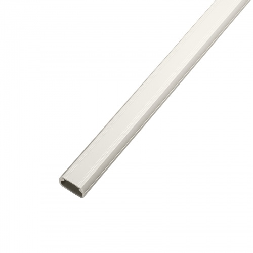 CA-KK17MW / 壁用ケーブルモール（幅17mm、角型、ミルキーホワイト）