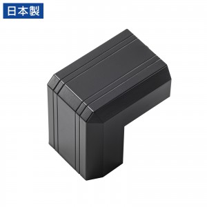 CA-KK22BKD / CA-KK22BK用ケーブルカバー（幅22mm、出角、ブラック）