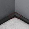 CA-KK22BKL / CA-KK22BK用ケーブルカバー（幅22mm、L型、ブラック）