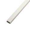 CA-KK22MW / 壁用ケーブルモール（幅22mm、角型、ミルキーホワイト）