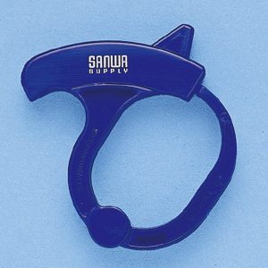 CA-LC65BL / ケーブルロック（青・50mm）