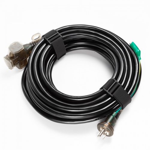 CA-MF10BK / 面ファスナー結束バンド(幅25mm・長さ3m・黒・専用カン付き)