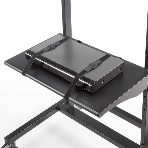 CA-MF10BK / 面ファスナー結束バンド(幅25mm・長さ3m・黒・専用カン付き)