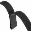 CA-MF10BK / 面ファスナー結束バンド（幅25mm・長さ3m・黒・専用カン付き）