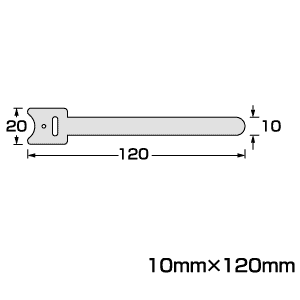 CA-MF1SET / ケーブルタイ（面ファスナー）